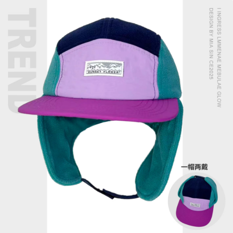 Corduroy Cap 5 Panel - Gorras de béisbol voladoras de cinco