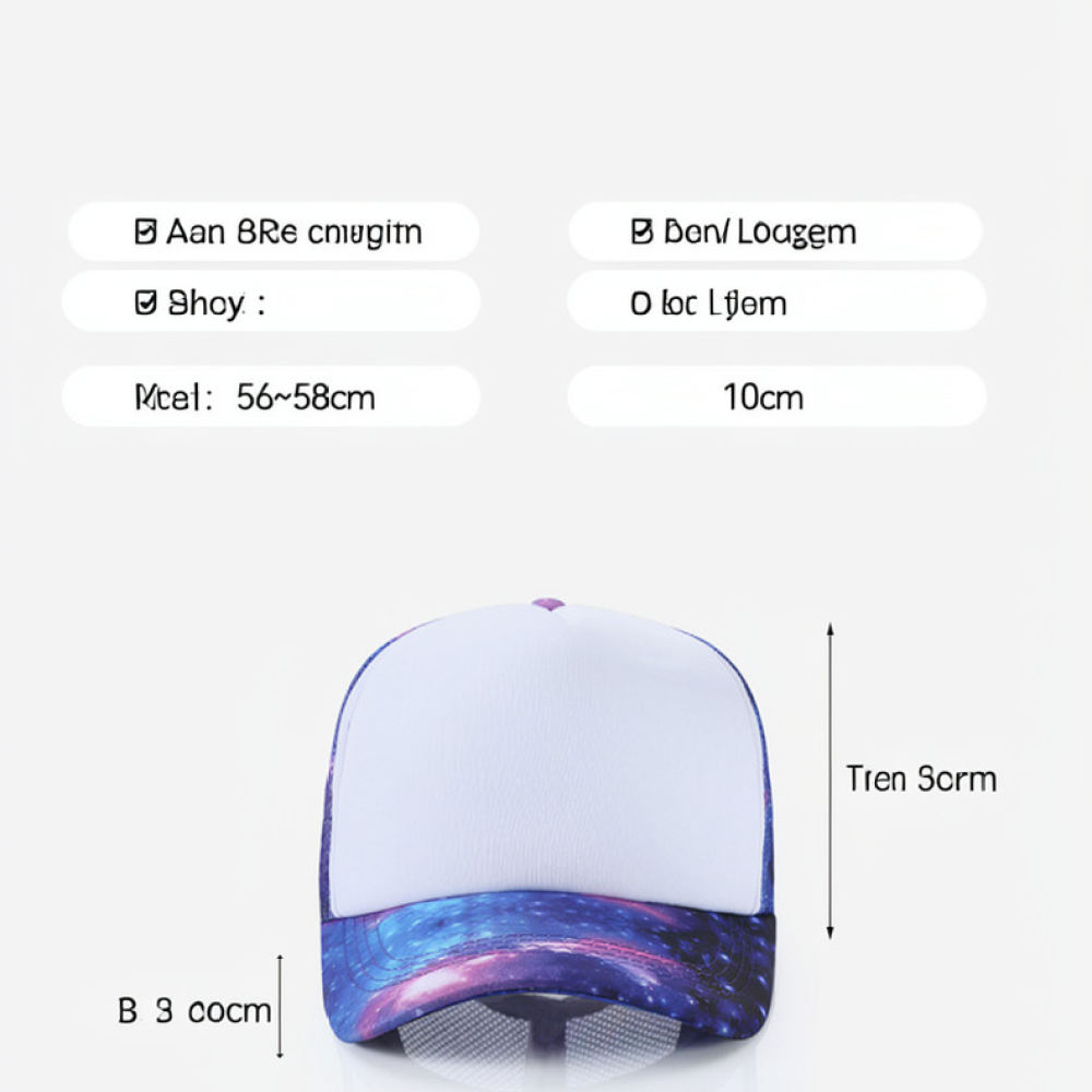 Gorra de béisbol ligera, trans - Trucker Cap Mesh reseña y precio